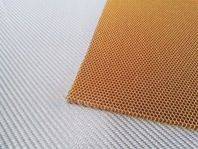 Nomex aramid honeycomb Thickness 4 mm Cell size 3.2 mm